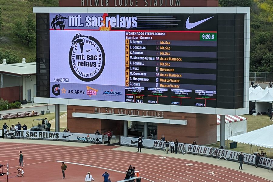 Jumbotron and broadcast integration
