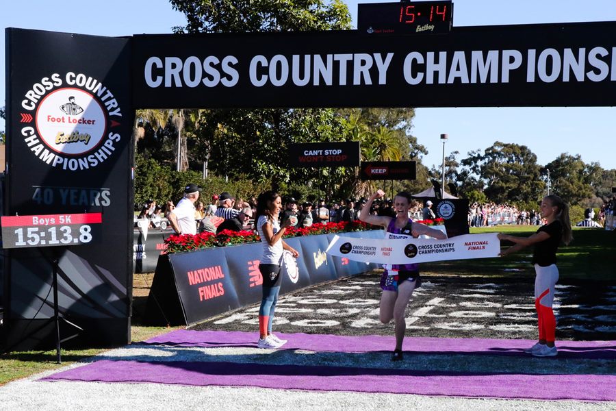 Finish line photos